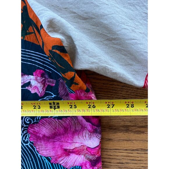 CITRON Santa Monica Multicolor Floral Button Up Shirt  Women's Size 2X - Picture 9 of 11